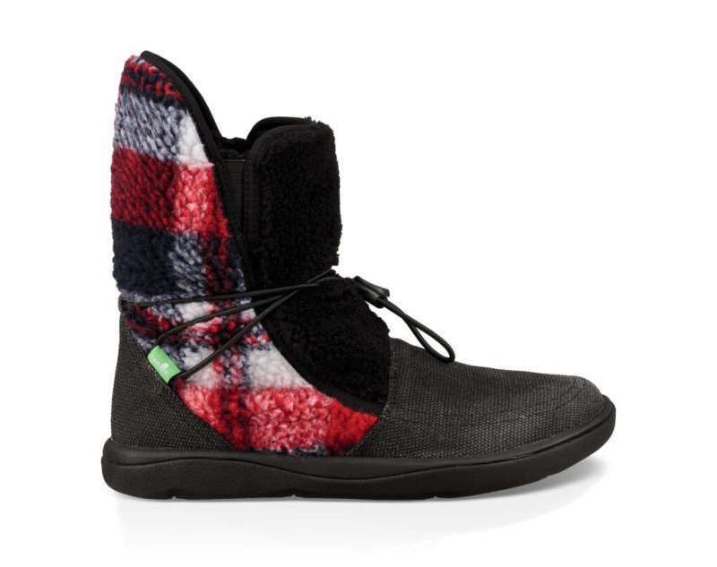 Bottes Sanuk Tripper Flurry Femme - Noir VMPNBH069